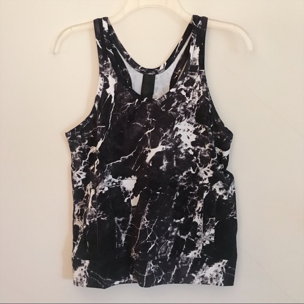 NORMA KAMALI Racer Tank